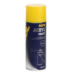 �������������� ��������� ������ (������) Acryl Paint black �� Mannol ������ � ������������� �� ������ �����