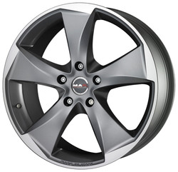 ���� ����� Mak Raptor5 20/10,5 ET45 Graphite mirror face ������ � ��������-�������� � plusauto24.ru � �����������