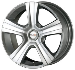 ���� ����� Mak Strada 22/9 ET20 Hyper silver ������ � ��������-�������� � plusauto24.ru � �����������
