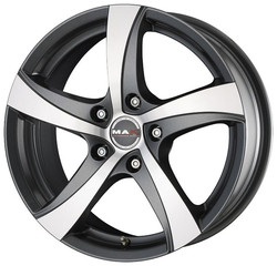 ���� ����� Mak Mistral 16/7 ET35 Gun metallic - mirror face ������ � ��������-�������� � plusauto24.ru � �����������