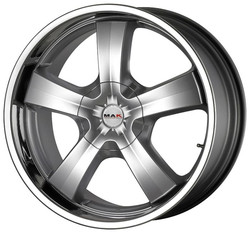���� ����� Mak G-Five 20/9 ET35 Hyper silver steel lip ������ � ��������-�������� � plusauto24.ru � �����������