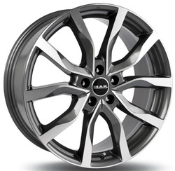 ���� ����� Mak Highlands 17/7 ET35 Gun metallic - mirror face ������ � ��������-�������� � plusauto24.ru � �����������