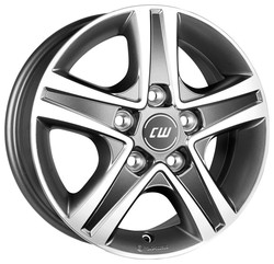 ���� ����� Borbet CWD 16/6,5 ET65 Mistral anthrazit-poliert matt ������ � ��������-�������� � plusauto24.ru � �����������