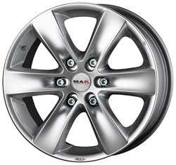 ���� ����� Mak Sierra 16/7 ET46 Hyper silver ������ � ��������-�������� � plusauto24.ru � �����������