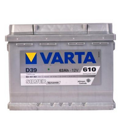 ������ ������������  Varta �������� 63 �/� � �������� ����� 610 � � ������������� �� ������ ����!
