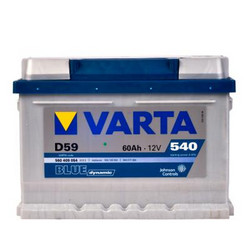 ������ ������������  Varta �������� 60 �/� � �������� ����� 540 � � ������������� �� ������ ����!