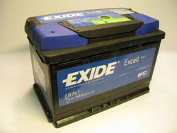 ������ ������������  Exide �������� 74 �/� � �������� ����� 680 � � ������������� �� ������ ����!