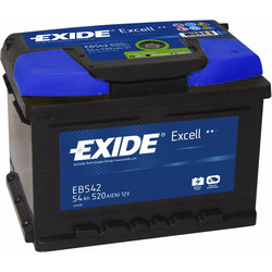 ������ ������������  Exide �������� 54 �/� � �������� ����� 520 � � ������������� �� ������ ����!