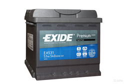 ������ ������������  Exide �������� 53 �/� � �������� ����� 540 � � ������������� �� ������ ����!