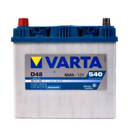 ������ ������������  Varta �������� 60 �/� � �������� ����� 540 � � ������������� �� ������ ����!