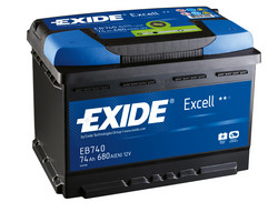 ������ ������������  Exide �������� 74 �/� � �������� ����� 680 � � ������������� �� ������ ����!