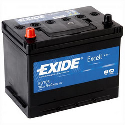������ ������������  Exide �������� 70 �/� � �������� ����� 540 � � ������������� �� ������ ����!