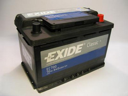 ������ ������������  Exide �������� 70 �/� � �������� ����� 640 � � ������������� �� ������ ����!