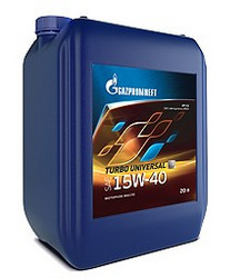 ������ �������� ����� Gazpromneft Turbo Universal 15W-40, 20�,  � ��������-�������� � �������������