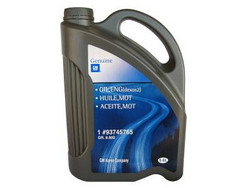 ������ �������� ����� General motors OIL, ENG (Dexos2),  � ��������-�������� � �������������