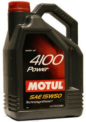 ������ �������� ����� Motul 4100 Power,  � ��������-�������� � �������������