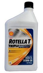 ������ �������� ����� Shell Rotella T Triple Protection 10W-30,  � ��������-�������� � �������������