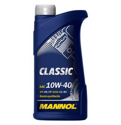 ������ �������� ����� Mannol Classic SAE 10W/40,  � ��������-�������� � �������������