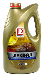 ������ �������� ����� Lukoil ����� ������ ���� 5W40, 4�,  � ��������-�������� � �������������