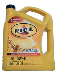 ������ �������� ����� Pennzoil Motor Oil SAE 10W-40,  � ��������-�������� � �������������