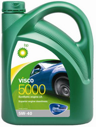 ������ �������� ����� Bp Visco 5000 5W-40, 4�,  � ��������-�������� � �������������