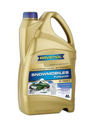 ������ �������� ����� Ravenol Snowmobils Full Synth 2-Takt,  � ��������-�������� � �������������
