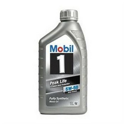 ������ �������� ����� Mobil 1 Peak Life SAE 5W-50 (1�),  � ��������-�������� � �������������