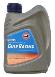������ �������� ����� Gulf Racing 10W-60,  � ��������-�������� � �������������