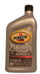 ������ �������� ����� Pennzoil Platinum SAE 10W-30 Full Synthetic Motor Oil,  � ��������-�������� � �������������