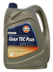 ������ �������� ����� Gulf Tec Plus 5W-40,  � ��������-�������� � �������������