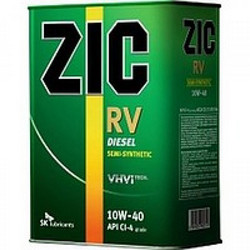������ �������� ����� Zic RV 10w40 CI-4,  � ��������-�������� � �������������