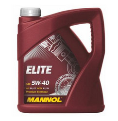 ������ �������� ����� Mannol Elite SAE 5w/40,  � ��������-�������� � �������������