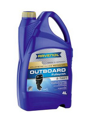 ������ �������� ����� Ravenol Outboard 2T Full Synth,  � ��������-�������� � �������������