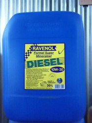 ������ �������� ����� Ravenol Formel Diesel Super 10W-30, 20�,  � ��������-�������� � �������������