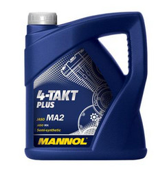 ������ �������� ����� Mannol 4-Takt Plus 10w40,  � ��������-�������� � �������������