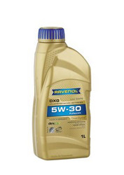 ������ �������� ����� Ravenol DXG SAE 5W-30,  � ��������-�������� � �������������