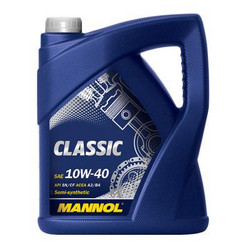 ������ �������� ����� Mannol Classic SAE 10W/40,  � ��������-�������� � �������������