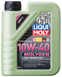 ������ �������� ����� Liqui moly Molygen New Generation 10W-40,  � ��������-�������� � �������������