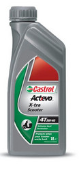 ������ �������� ����� Castrol  ACT>EVO Scooter 4T 5W-40, 1 �,  � ��������-�������� � �������������