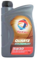 ������ �������� ����� Total Quartz Future 9000 5W30,  � ��������-�������� � �������������