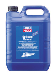 ������ �������� ����� Liqui moly ��� ��������� ������� ���������� Outboard Motoroil,  � ��������-�������� � �������������
