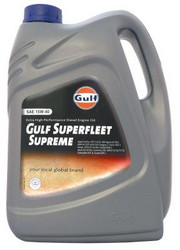 ������ �������� ����� Gulf Superfleet Supreme SAE 15W-40 (5�),  � ��������-�������� � �������������