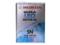 ������ �������� ����� Honda Ultra LEO-SN 0W-20, 4�,  � ��������-�������� � �������������