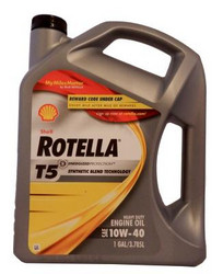 ������ �������� ����� Shell Rotella T5 10W-40,  � ��������-�������� � �������������