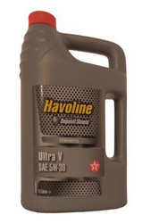 ������ �������� ����� Texaco Havoline Ultra V 5W-30,  � ��������-�������� � �������������