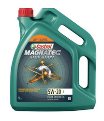 ������ �������� ����� Castrol  Magnatec Stop-Start E 5W-20, 5 �,  � ��������-�������� � �������������