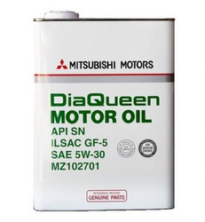 ������ �������� ����� Mitsubishi Dia Queen Motor Oil SAE 5W-30 API SN/GF-5 (4�),  � ��������-�������� � �������������