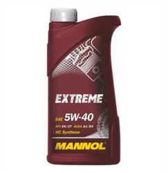 ������ �������� ����� Mannol Extreme SAE 5W-40,  � ��������-�������� � �������������