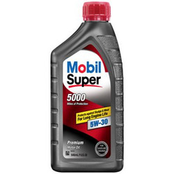 ������ �������� ����� Mobil Super 5000 5W-30,  � ��������-�������� � �������������