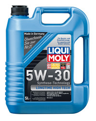 ������ �������� ����� Liqui moly Longtime High Tech SAE 5W-30,  � ��������-�������� � �������������